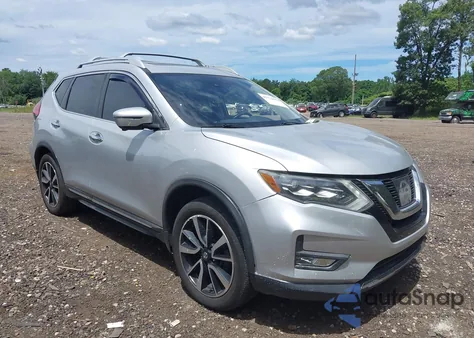 2017 Nissan Rogue Sl из США, поврежденный, VIN 5N1AT2MV0HC744085